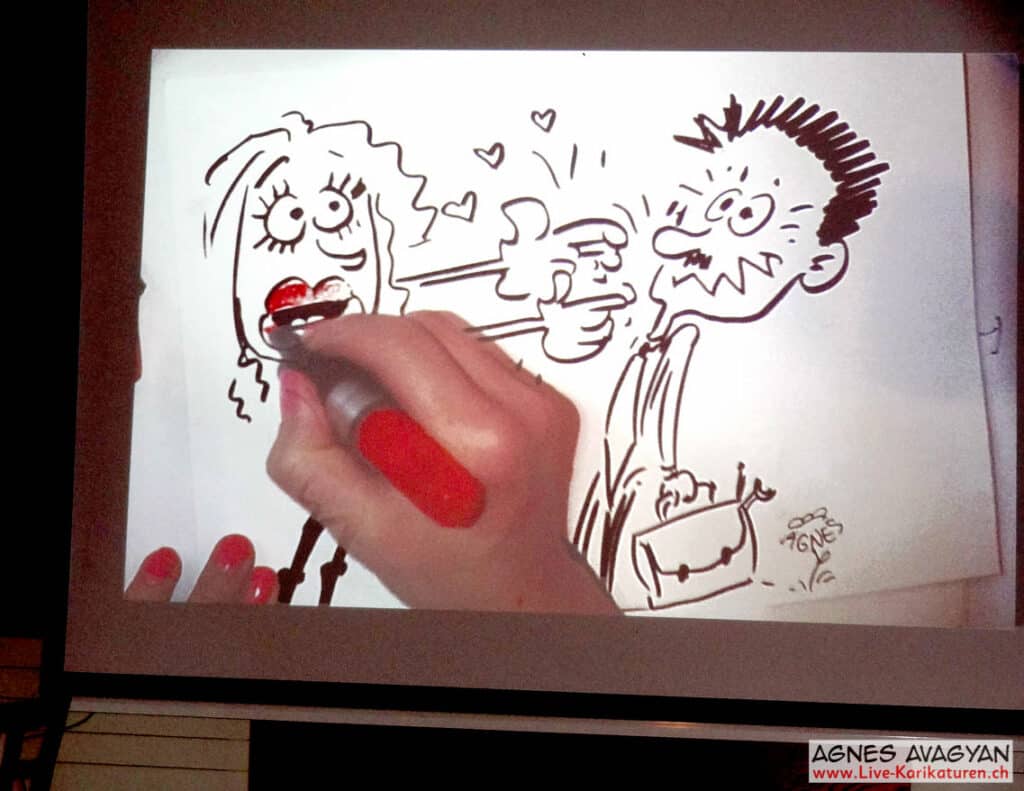 Alleinunterhalter, Unterhaltung, Kunst, Kunsthandwerk, Firmenevent, Geschaeftsessen, Geburtstag, Hochzeit, Firmenevent, Geschenkidee, Hochzeit, Jubilaeum, Kuenstler, Live Karikaturist, Pensionierung, Messeanimation, Portraitbild zeichnen, Showkuenstler, E